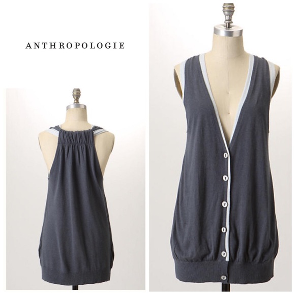 Anthropologie "Weather Patterns" vest