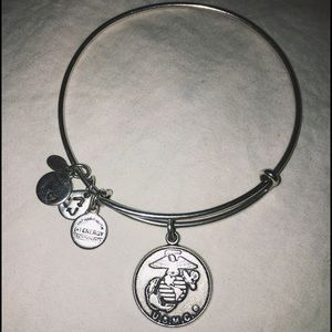 U.S. Marine Corps Alex and Ani Charm Bangle