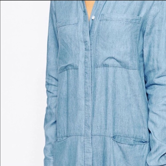 Maxi Light Denim Dress - Picture 4 of 4