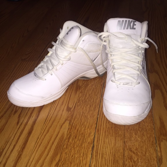 Brand New White Nike Hightop Sneakers