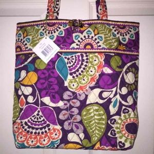 Vera Bradley Plum Crazy Tote
