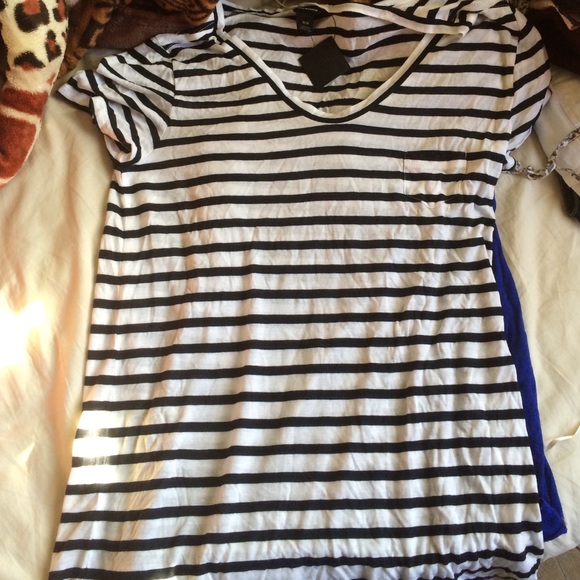 Club Monaco striped T shirt