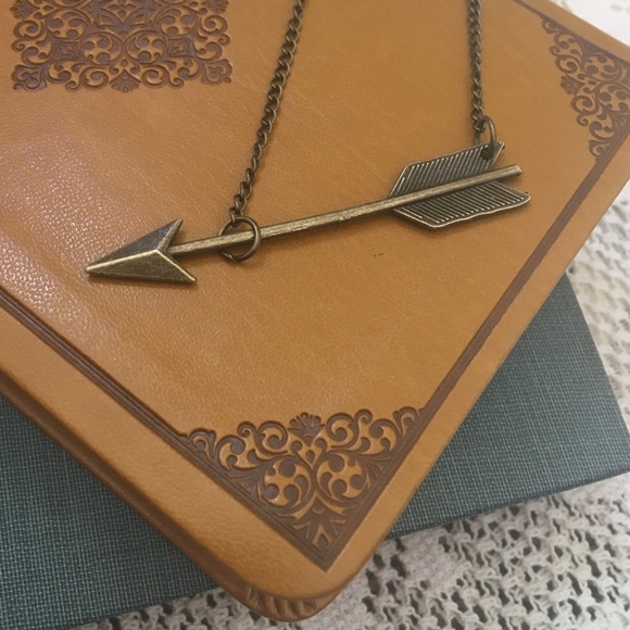 Bronze Arrow Necklace - Picture 2 of 4