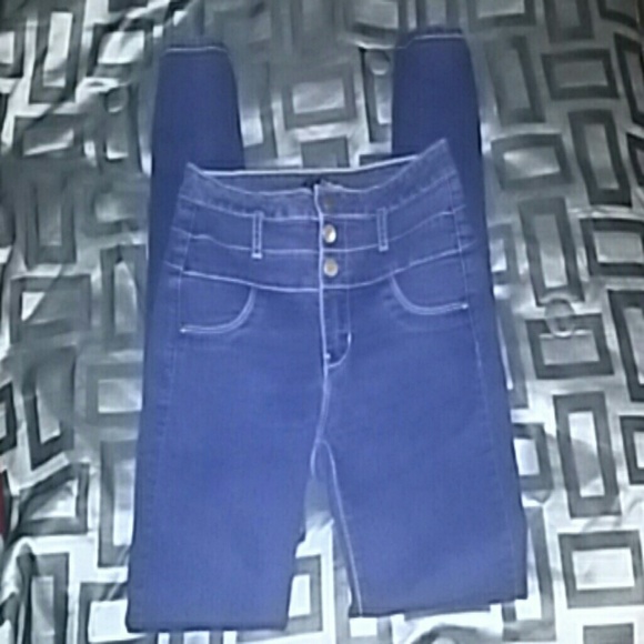 Refuge Hi-Waisted super skinny jeans
