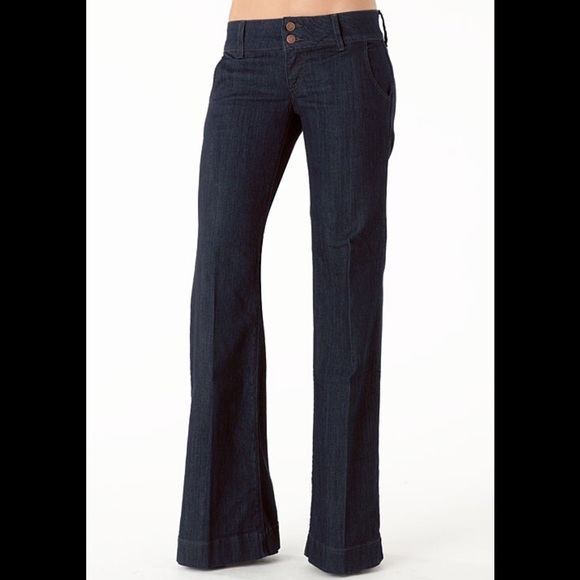 Piper's Closet Double Button Trouser Jean