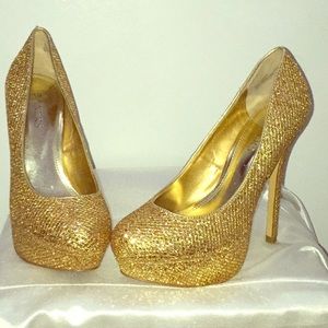 Bakers gold sequins