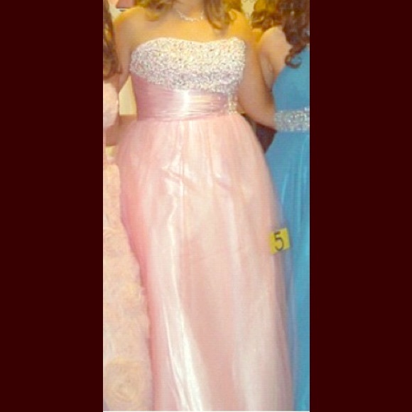 Pink Pageant/Prom Dress - Picture 1 of 2