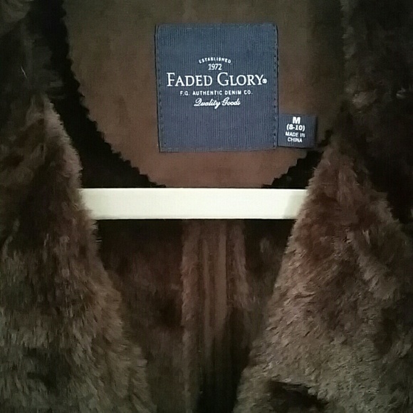 Size medium long woman's suede dress coat - Picture 2 of 2