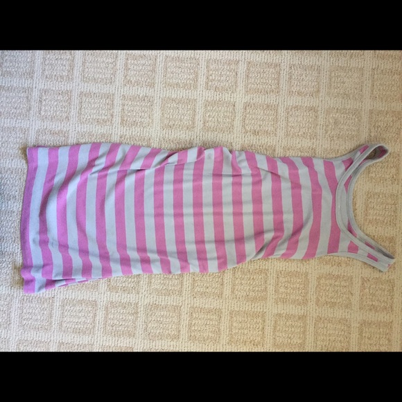 Maternity cotton tank dress