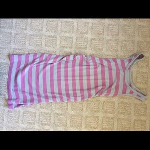 Maternity cotton tank dress