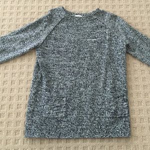 Sweater with front pockets