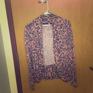 Cheetah print sweater
