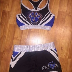 Cheer Athletics "Frisky Bling" practice set size S