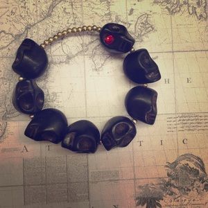 Pirate Skull Stretch Bracelet