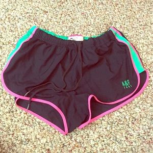 Abercrombie & Fitch Watermelon Athletic Shorts