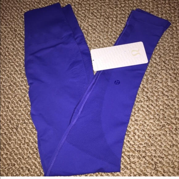 Lululemon new sapphire blue pants - Picture 2 of 3