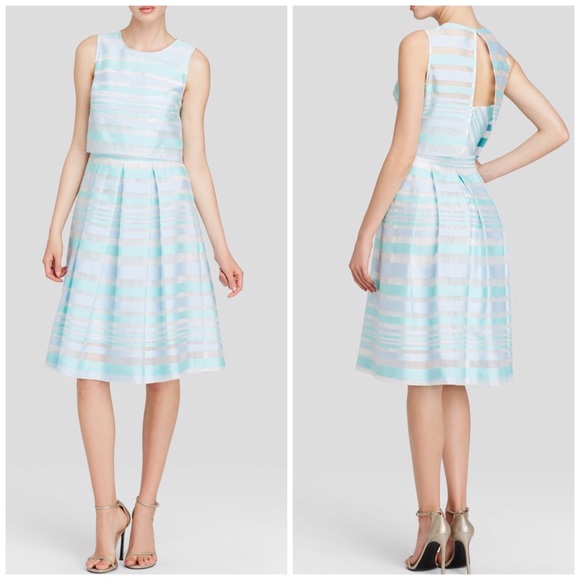 Cynthia Steffe Dresses & Skirts - Gorgeous Cynthia Steffe Sky Blue Striped Dress