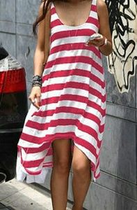 Sleeveless beach dress