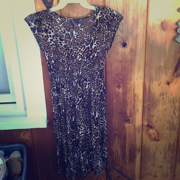 Cheetah dress