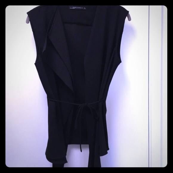 Zara Woman Asymmetrical Vest