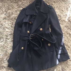 Navy blue coat