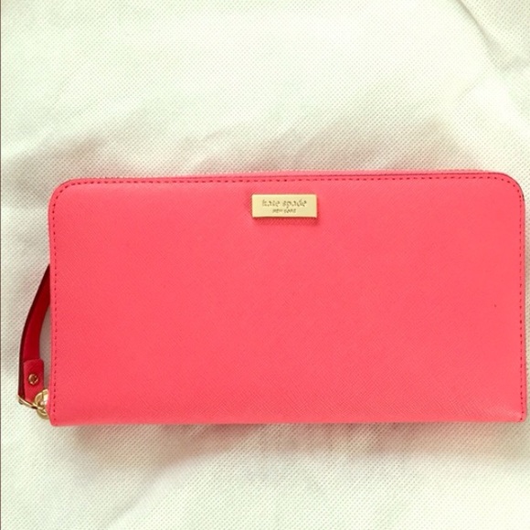 Coral Kate Spade Wallet