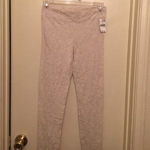 Oatmeal colored leggings