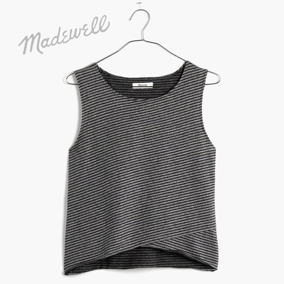 Madewell Tops - Madewell Striped Crossover Tank