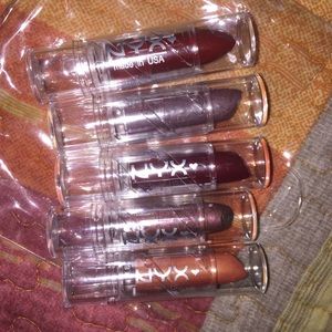 Nyx asstd. color lipsticks