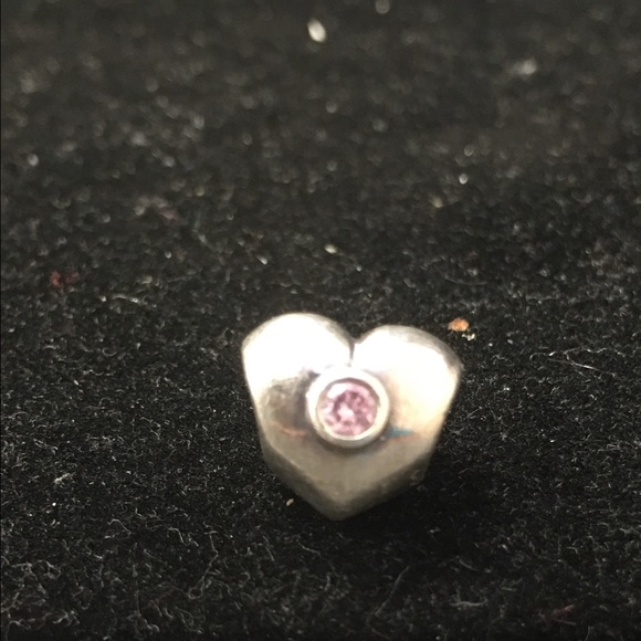 Pandora Pink Heart Charm
