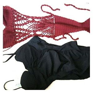 Handmade swimsuit from Belize and Spanx slimming