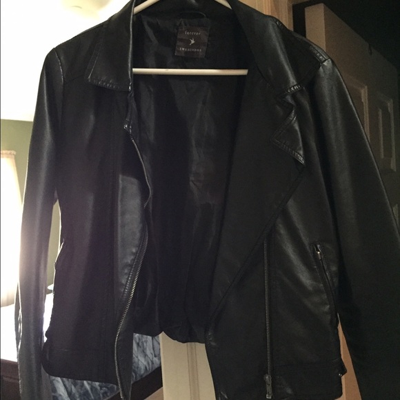 Pleather jacket