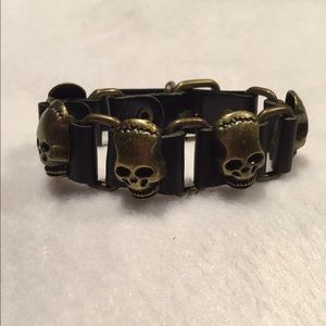 Leather bracelet