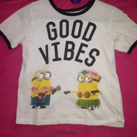 Good Vibes Despicable Me Top