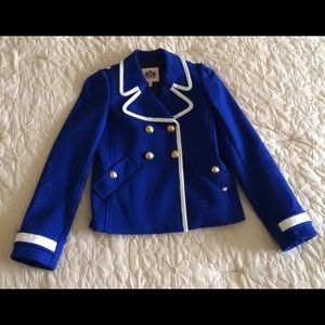 Juicy couture blazer blue women size P or Small