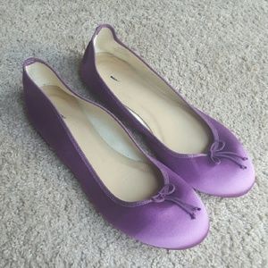 J. Crew Factory flats (Purple)