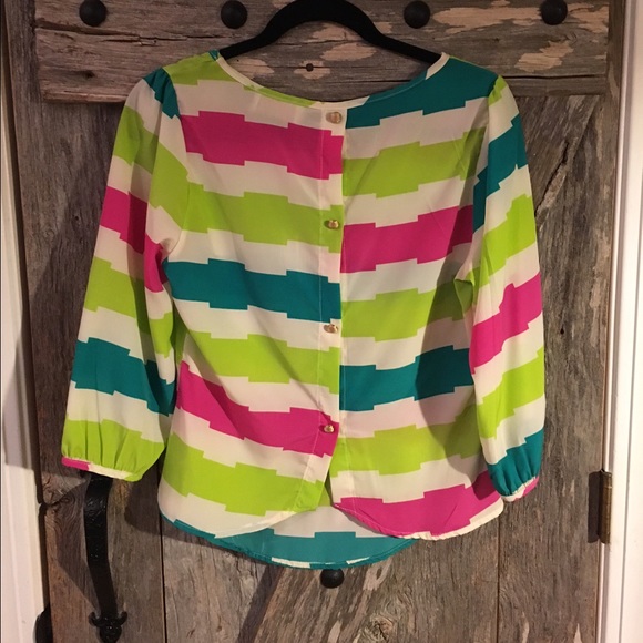 Colorful blouse - Picture 2 of 2