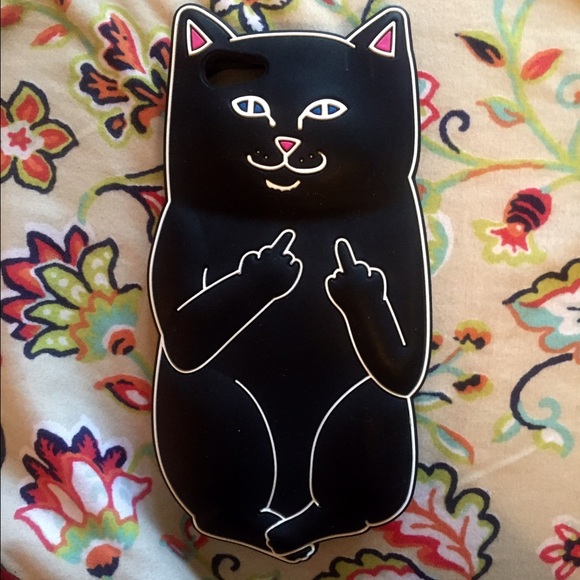 F uck u black cat iPhone 6/6s case cheaper on Ⓜ️