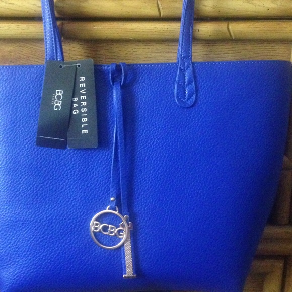 royal blue tote bag