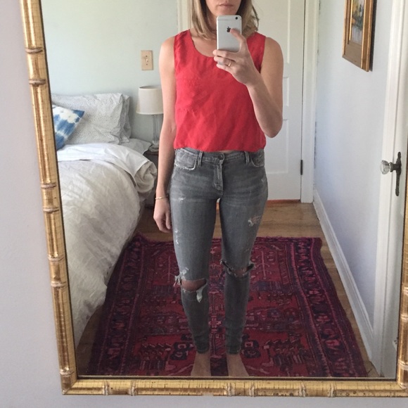 Citizens of humanity rocket high rise skinny jeans