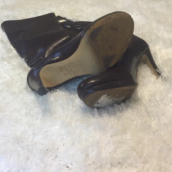 SOLD Franco Sarto Tall Boot (Brown) - Picture 3 of 4
