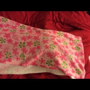 Lilly Pulitzer pink scarf