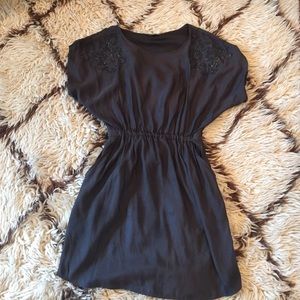 Express dress in charcoal!