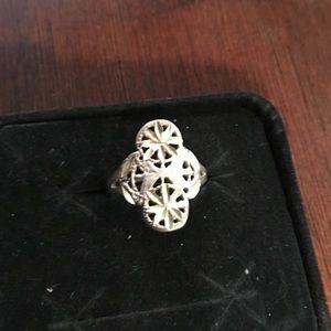 Sterling silver stack ring