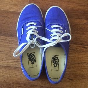 EUC Purple Vans size women 7.5