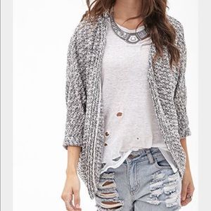 Forever 21 knit dolman cardigan