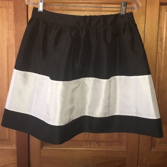 Kensie Colorblock Shantung skirt
