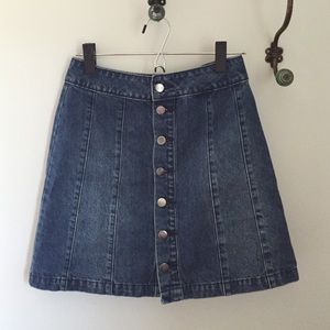 Urban outfitters denim skirt