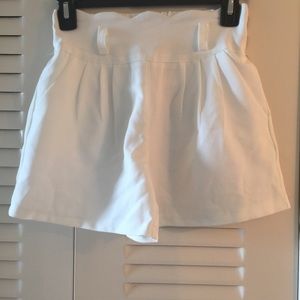 Brand new All white shorts