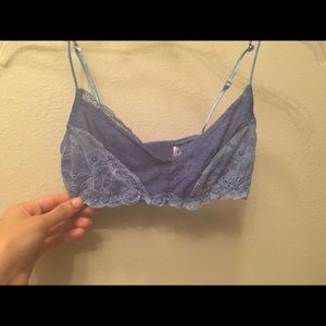 Baby blue lace bralette💘